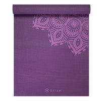 Gaiam Yogamat - 6 mm - Purple Mandala