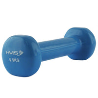 HMS Gietijzeren Dumbbell met Vinyl Coating - 0,5 kg