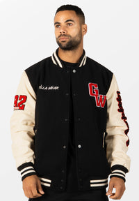 Gorilla Wear Saint Louis Varsity Jacket - Zwart