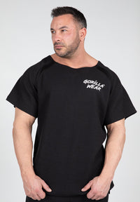 Gorilla Wear Augustine Old School Work Out Top - Zwart