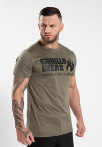 Gorilla Wear Classic Training T-shirt - Legergroen