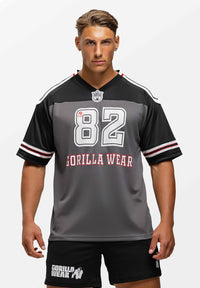 Gorilla Wear Tyler Football Jersey - Zwart/Wit