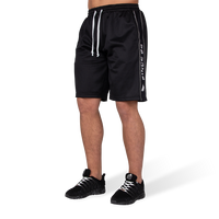 Gorilla Wear Functional Mesh Shorts - Zwart/Wit