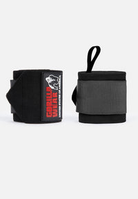 Gorilla Wear Wrist Wraps Ultra - Zwart/Zwart