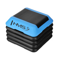 HMS Fitness Mini Aerobic Step - Zwart/Blauw