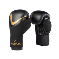 Reeva Bokshandschoenen - Leer - Goud