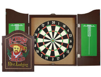 Equinox Dartbord Kabinet Set Pegasus- Inclusief 6 Dartpijlen
