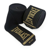 Everlast Elite Hand Wraps - Zwart - 457 cm