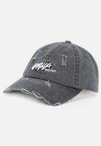Gorilla Wear Galway Distressed Cap - Pet - Washed Grijs