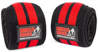 Gorilla Wear Knee Wraps - Zwart/Rood