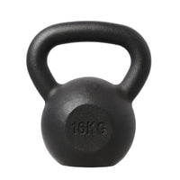 HMS Kettlebell - Gietijzer - 16 kg - Zwart