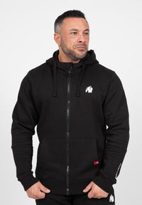 Gorilla Wear Leon Vest met Capuchon - Zwart