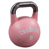 Lifemaxx Crossmaxx Competition Kettlebells - Roze - 8 kg