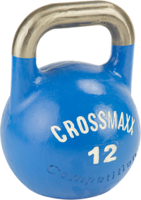 Lifemaxx Crossmaxx Competition Kettlebells - Blauw - 12 kg