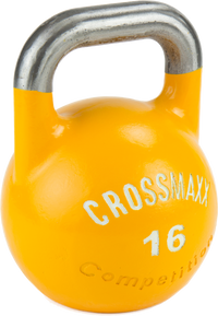 Lifemaxx Crossmaxx Competition Kettlebells - Geel - 16 kg