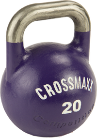 Lifemaxx Crossmaxx Competition Kettlebells - Paars - 20 kg