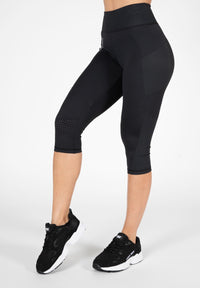 Gorilla Wear Monroe Cropped Legging - Zwart
