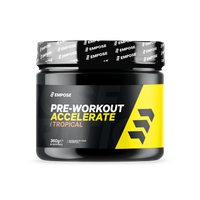 Empose Nutrition Pre-Workout Accelerate - 280 mg Caffeine - 360 gr - Tropical