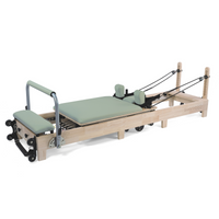 Toorx Liveness Opvouwbare Eikenhout Reformer PTX 3000 - Green Tea