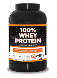 QWIN 100% Whey Protein Vanille - 2400 gr