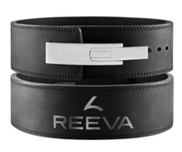Reeva Halterriem - Nubik Leer Lifting Belt - Zwart