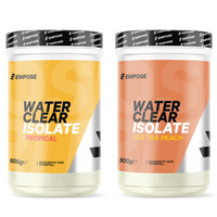 Empose Nutrition Water Clear Isolate - Eiwit Poeder - Protein Combi-Deal - Tropical / Ice Tea Peach