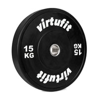 VirtuFit Bumper Plate - Olympische Halterschijf van Rubber - 50 mm - 15 kg