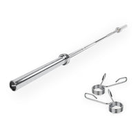 VirtuFit Olympische Halterstang - 50 mm - 180 cm