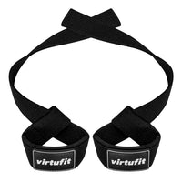 VirtuFit Padded Lifting Straps - Katoen - Zwart