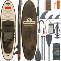 Retrospec Supboard Weekender Plus iSUP Kayak Hybrid - 320 cm - Bonsai Camo