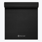 Gaiam Yogamat - Zwart - 3 mm