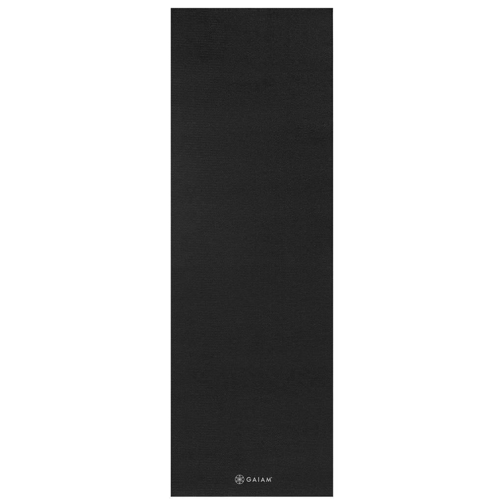 Gaiam Yogamat - Zwart - 3 mm