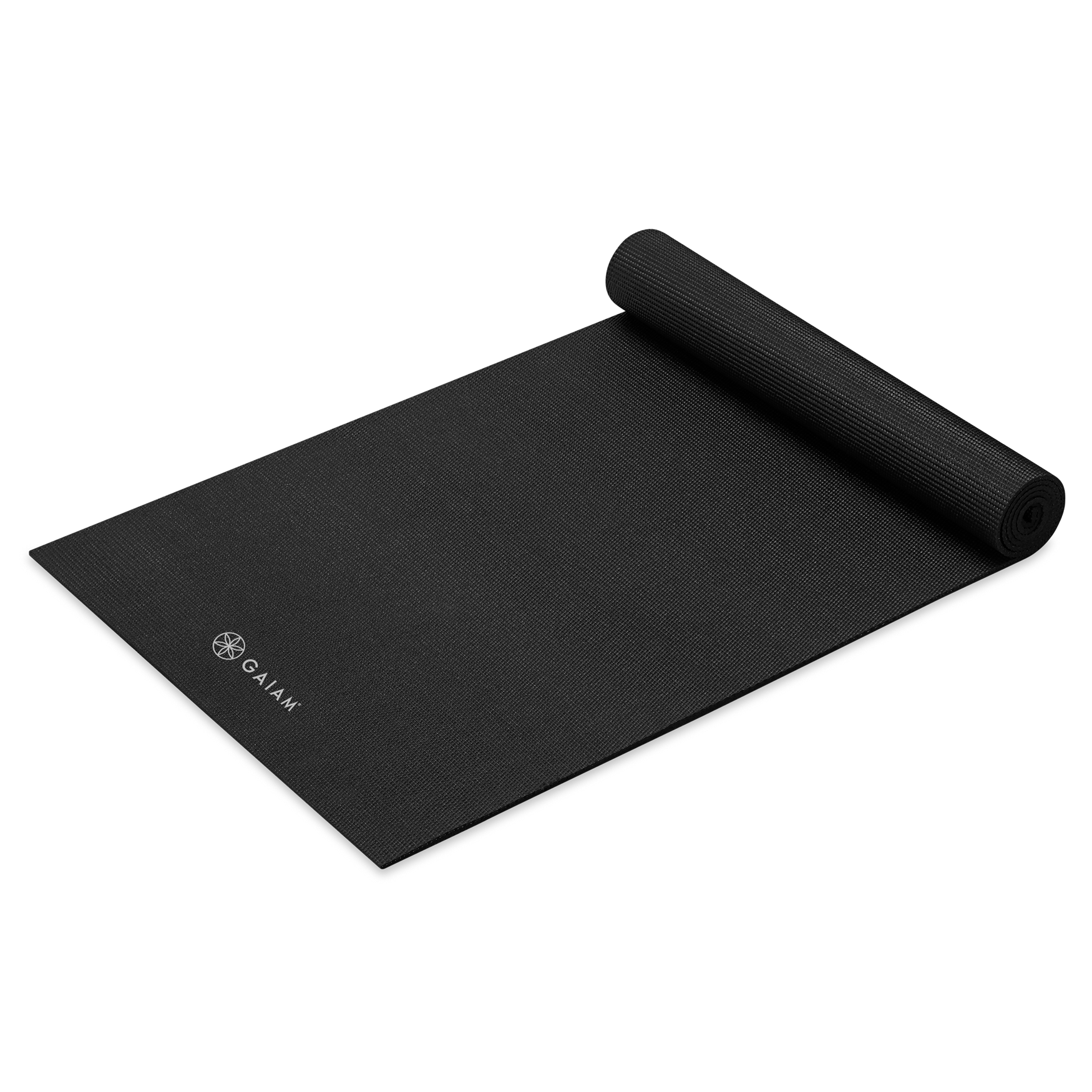 Gaiam Yogamat - Zwart - 3 mm