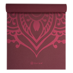 Gaiam Yogamat - Cherry Sundial Layers - 5 mm