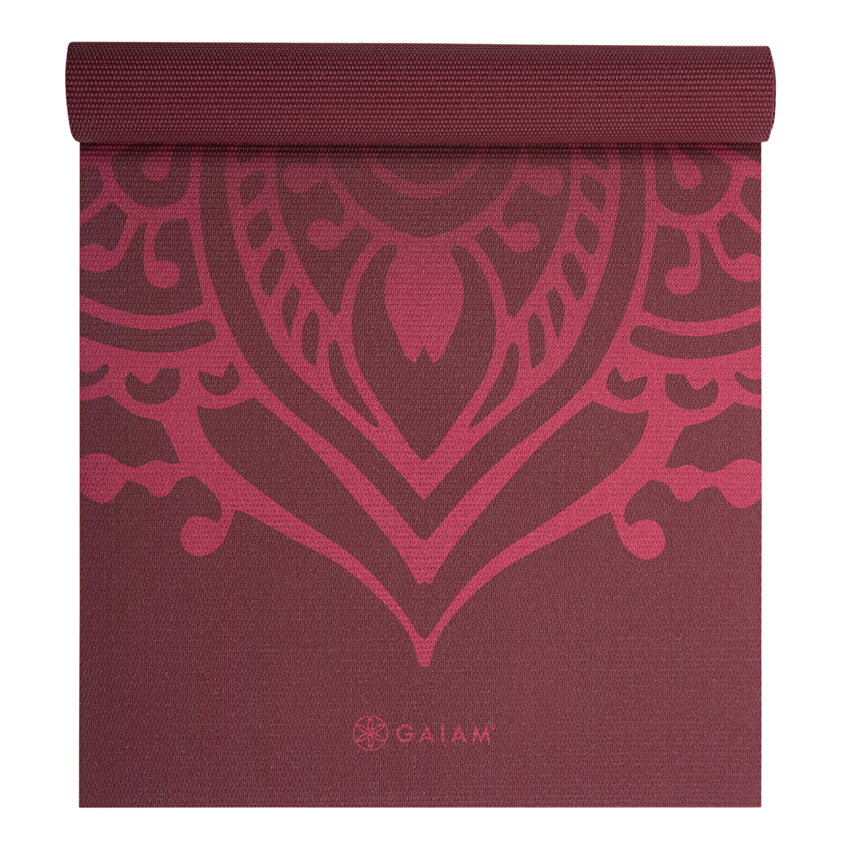 Gaiam Yogamat - Cherry Sundial Layers - 5 mm