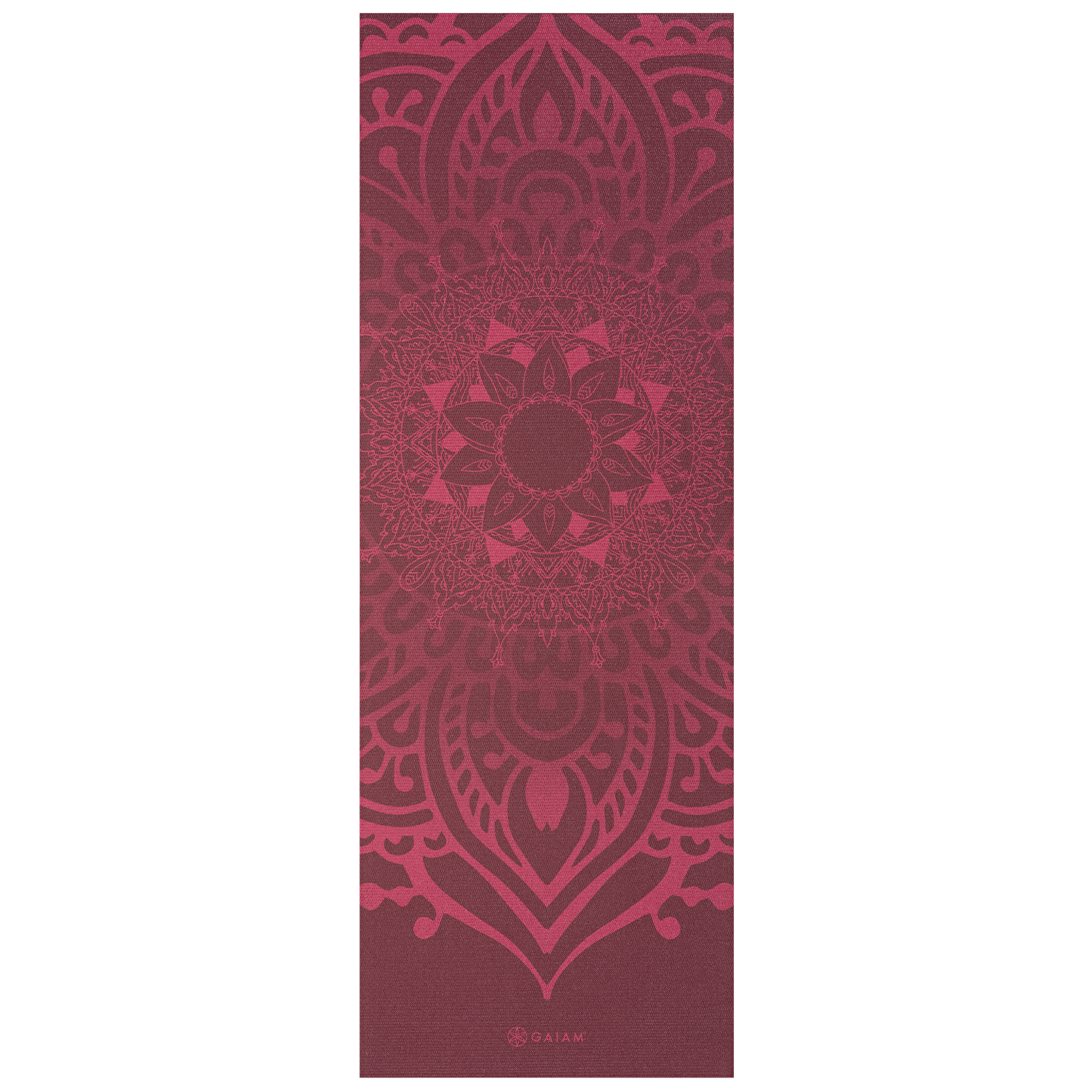 Gaiam Yogamat - Cherry Sundial Layers - 5 mm