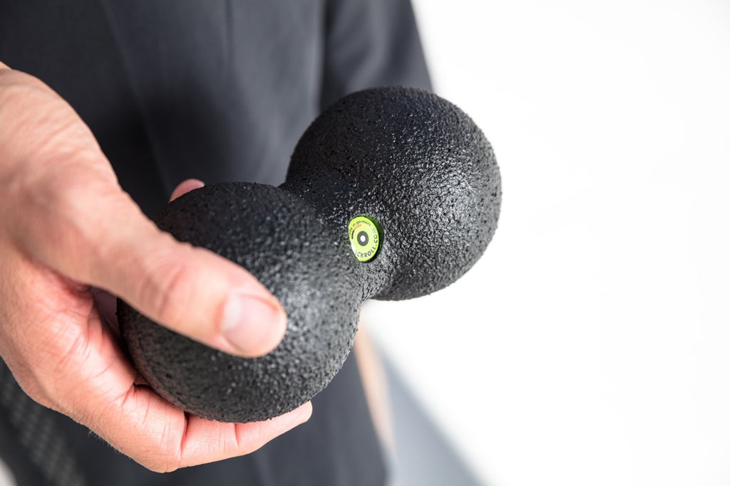 Blackroll Duoball - 8 cm - Zwart
