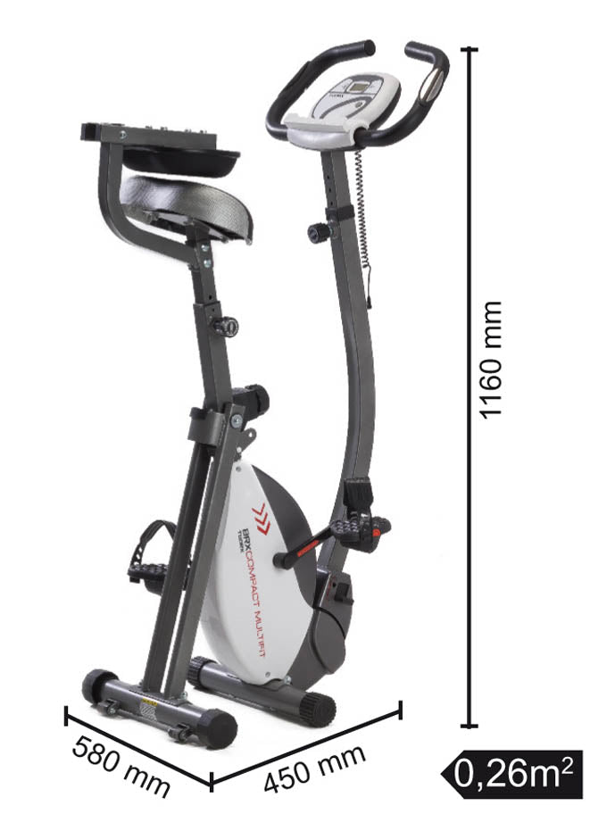 Toorx BRX-Compact Multifit Inklapbare Hometrainer