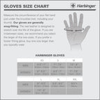 Harbinger Women's Power Stretchback Fitness Handschoenen - Zwart