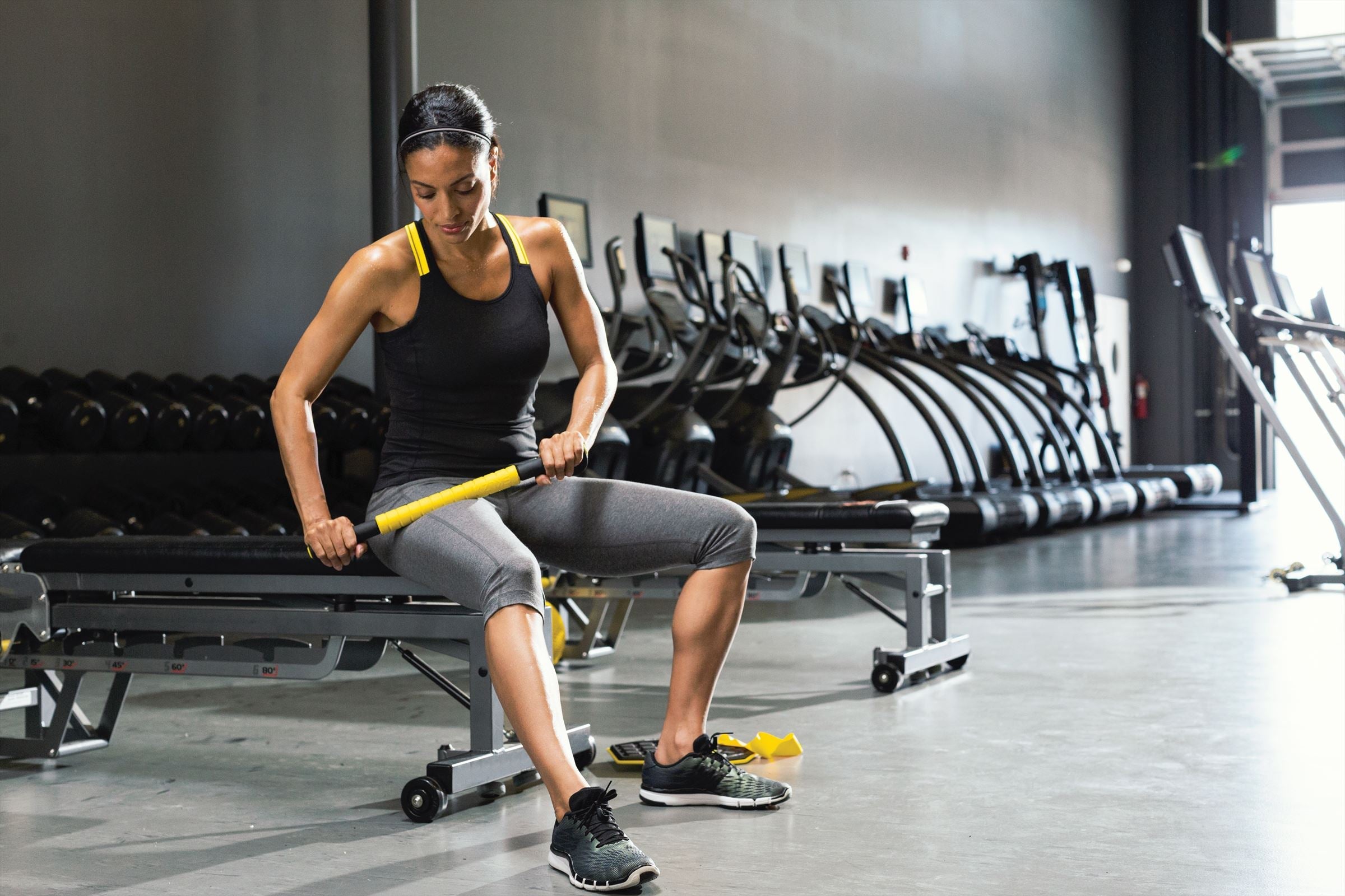 SKLZ Massage Bar - Geel/zwart