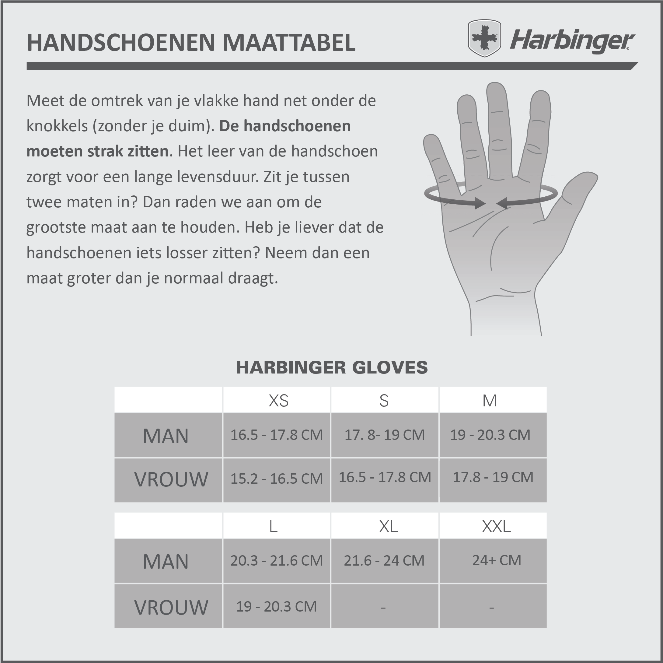 Harbinger Women's Power Stretchback Fitness Handschoenen - Zwart/Blauw