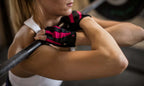 Harbinger Women's Pro Wash & Dry  Fitness Handschoenen - Zwart/Roze