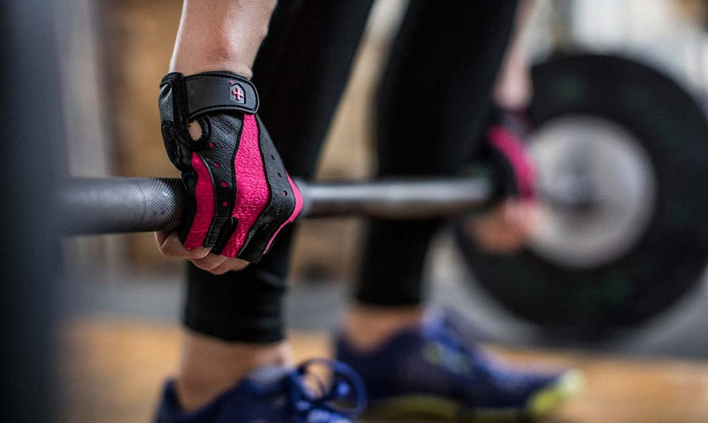 Harbinger Women's Pro Wash & Dry  Fitness Handschoenen - Zwart/Roze