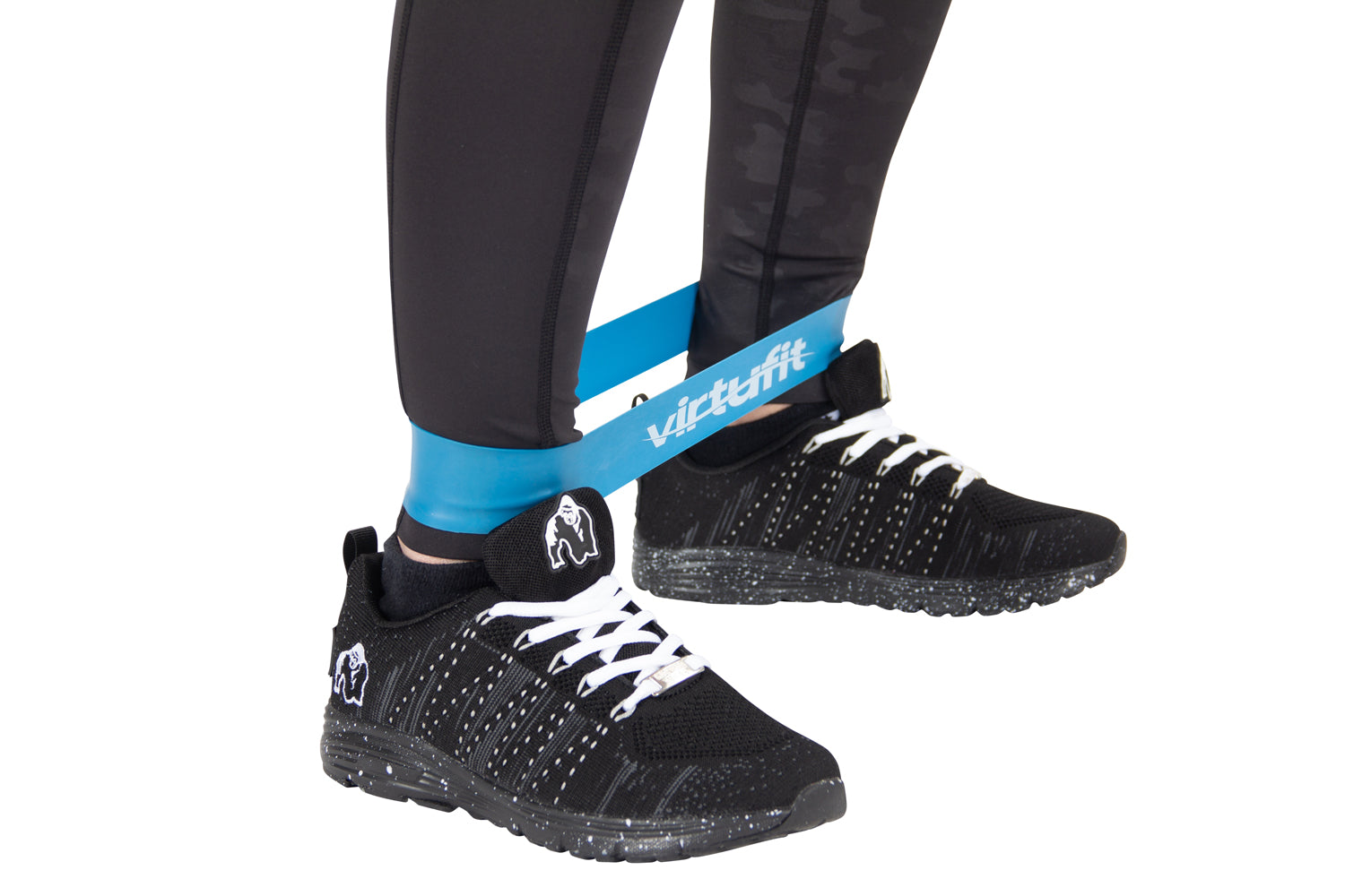 VirtuFit Mini Band - Weerstandsband - Fitness Elastiek - Sterk - Blauw - Tweedekans