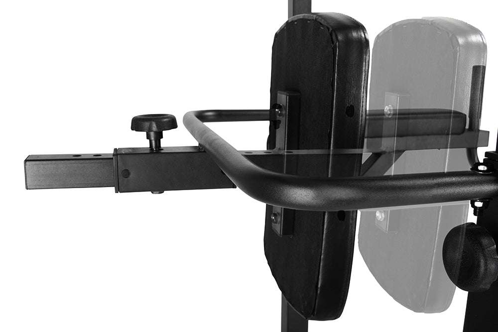 VirtuFit Verstelbare Power Tower - Pull Up & Dip Station