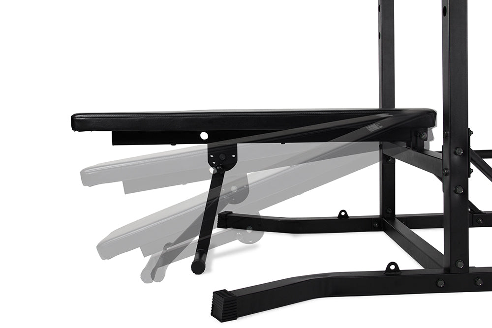 Virtufit Power Tower Deluxe met Fitnessbank