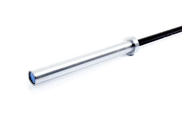 Muscle Power Olympische Crossfit Bar - Zwart/Chroom - 220 cm
