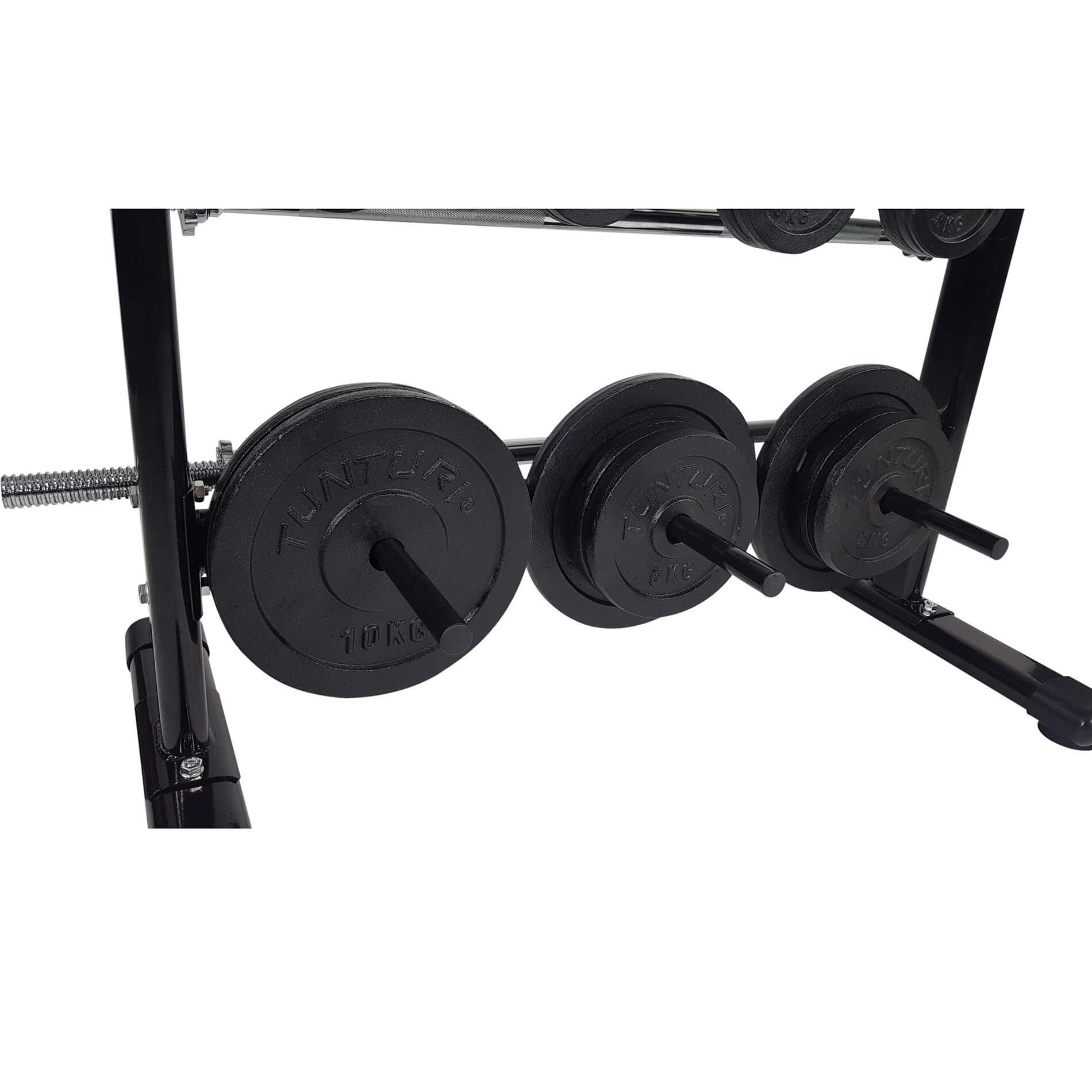 Tunturi Opbergrek - voor Dumbbells / Halterschijven / Halterstangen