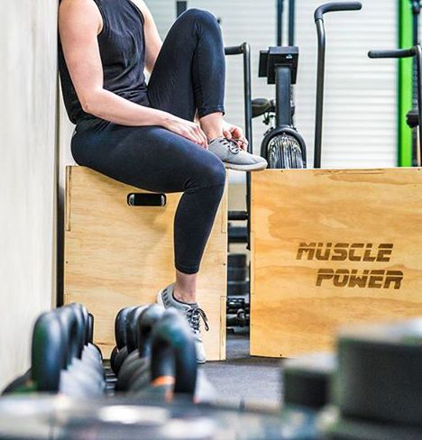 Muscle Power Houten Plyo Box