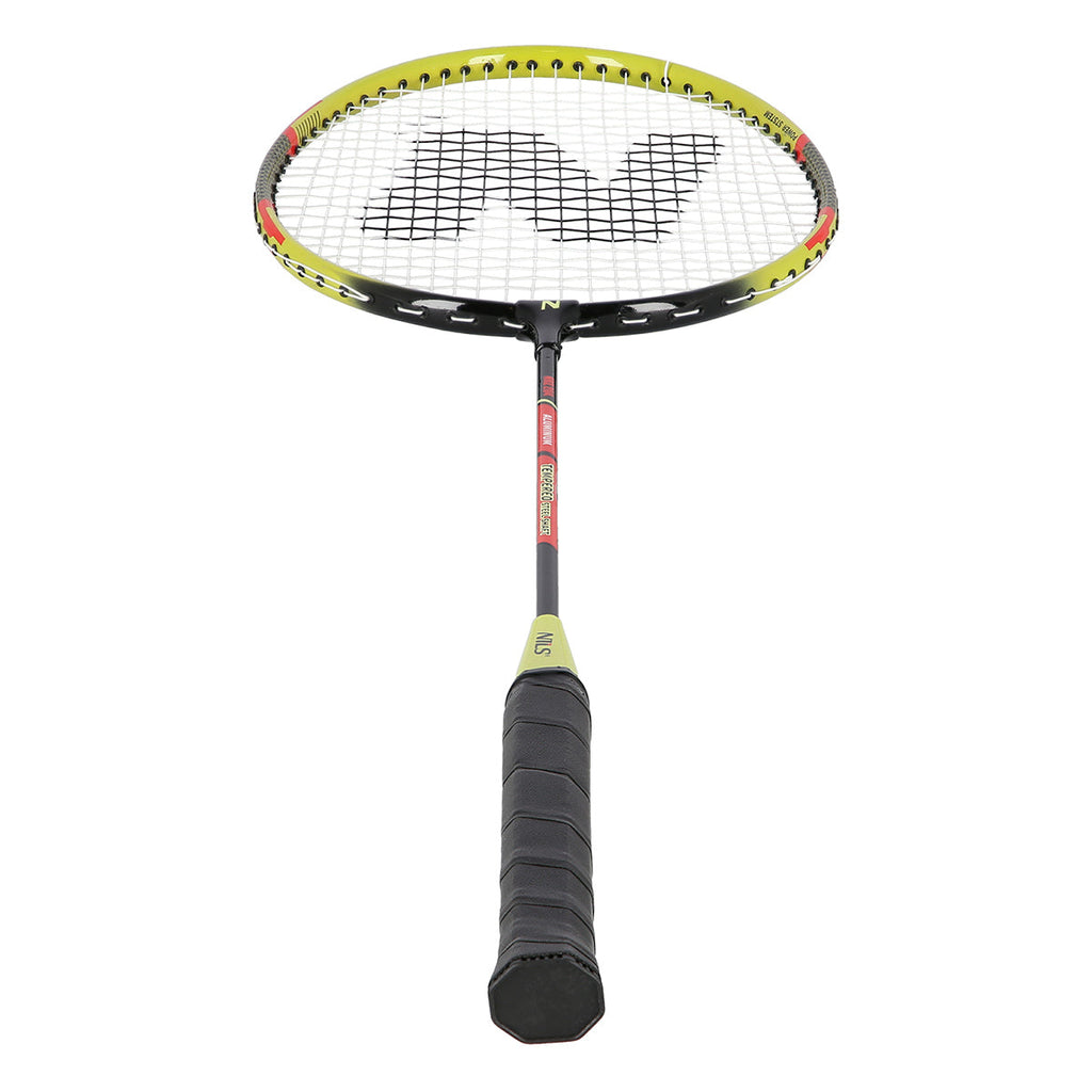 NILS Badminton Set - 2 Rackets en Opberghoes